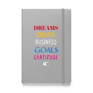 DREAMS & GRATITUDE Hardcover bound notebook