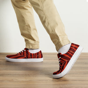 KICK START Men’s lace-up canvas shoes