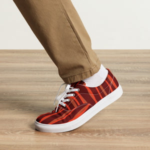 KICK START Men’s lace-up canvas shoes