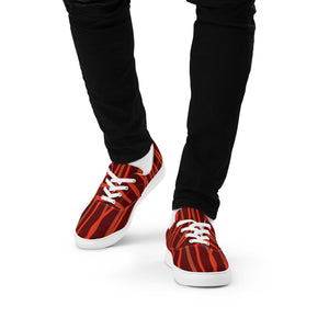 KICK START Men’s lace-up canvas shoes