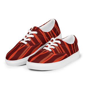 KICK START Men’s lace-up canvas shoes