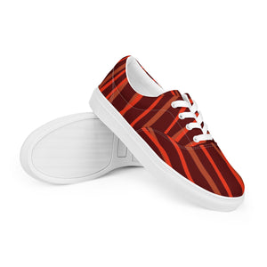 KICK START Men’s lace-up canvas shoes