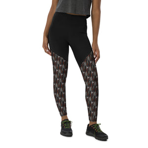 CARE GIVER SPORTS LEGGINGS