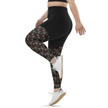 Load image into Gallery viewer, CARE GIVER SPORTS LEGGINGS
