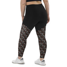 Load image into Gallery viewer, CARE GIVER SPORTS LEGGINGS
