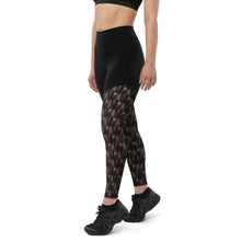 Load image into Gallery viewer, CARE GIVER SPORTS LEGGINGS
