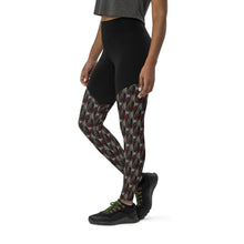 Load image into Gallery viewer, CARE GIVER SPORTS LEGGINGS
