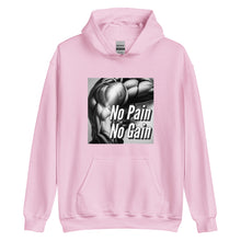 Load image into Gallery viewer, No pain no gain Unisex Hoodie
