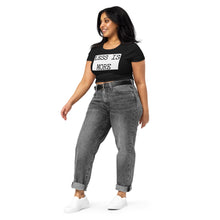 Load image into Gallery viewer, LESS IS MORE Women’s Crop Tee
