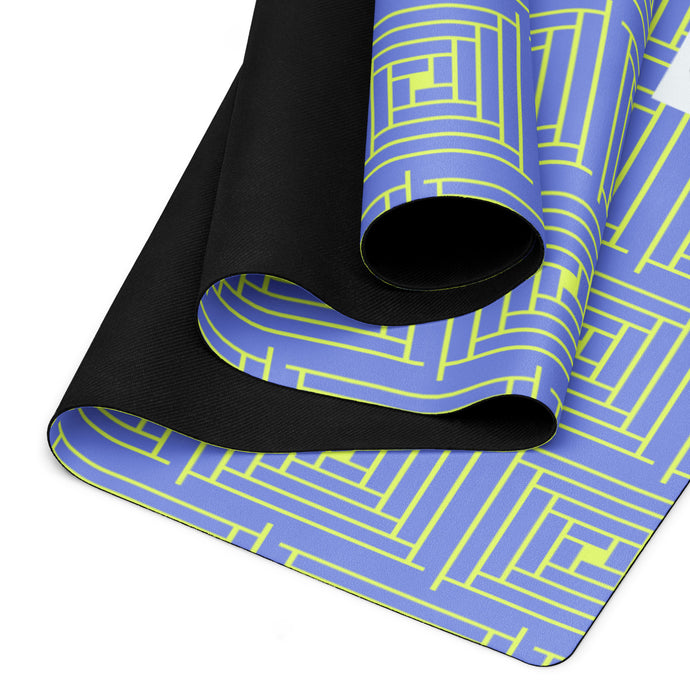 Blue Whisper Yoga Mat