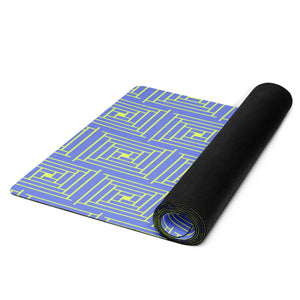 Blue Whisper Yoga Mat