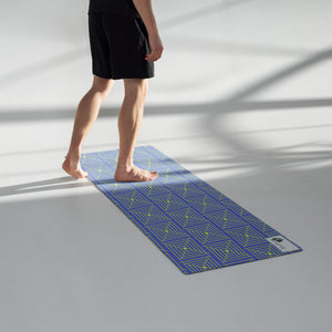 Blue Whisper Yoga Mat