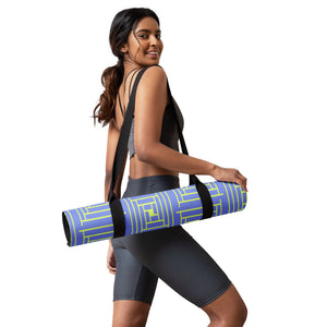 Blue Whisper Yoga Mat