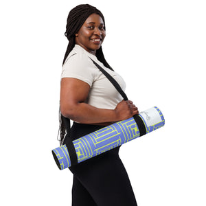 Blue Whisper Yoga Mat