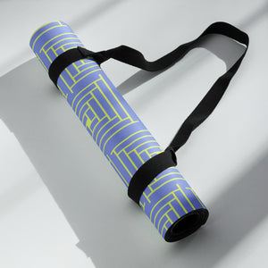 Blue Whisper Yoga Mat