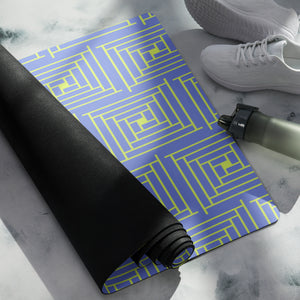 Blue Whisper Yoga Mat