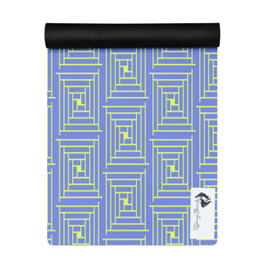 Blue Whisper Yoga Mat