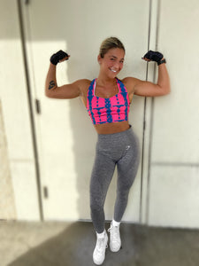 ELECTRIC Longline sports bra