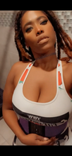 Load image into Gallery viewer, FITFAM CHERRY  - Padded Sports Bra
