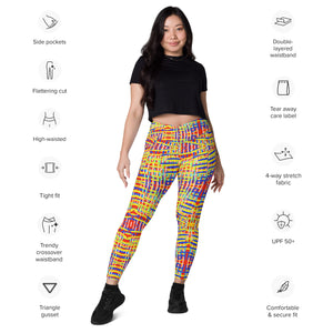 Go Live Crossover leggings with pockets