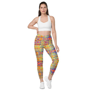 Go Live Crossover leggings with pockets