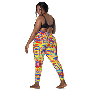 Go Live Crossover leggings with pockets