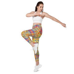 Go Live Crossover leggings with pockets