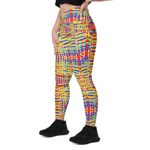 Go Live Crossover leggings with pockets