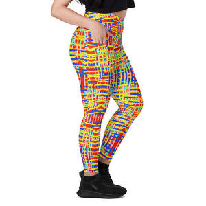 Go Live Crossover leggings with pockets