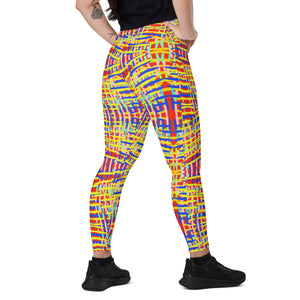 Go Live Crossover leggings with pockets