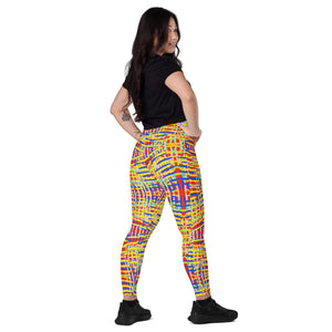 Go Live Crossover leggings with pockets