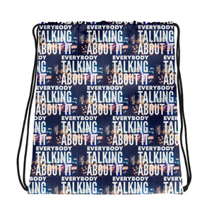 EVERYBODY TALKING Drawstring bag