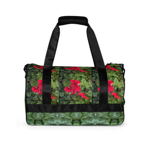 Strawberry Godess All-over print gym bag