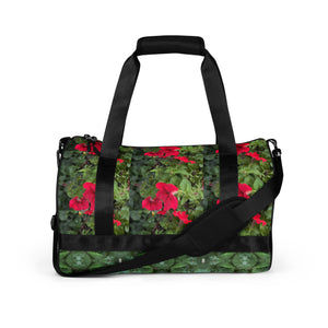 Strawberry Godess All-over print gym bag