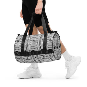 Unbothered All-over print gym bag