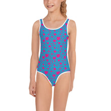 Load image into Gallery viewer, LOVE STRUCK All-Over Print Kids Swimsuit
