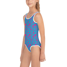 Load image into Gallery viewer, LOVE STRUCK All-Over Print Kids Swimsuit
