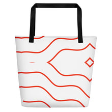 Load image into Gallery viewer, HEART STRIKE Beach Bag
