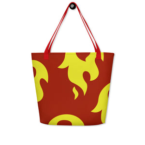 NOT YOUR FLAMMING CHEETOS Beach Bag