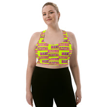 Load image into Gallery viewer, EAT SLEEP GRIND Longline sports bra
