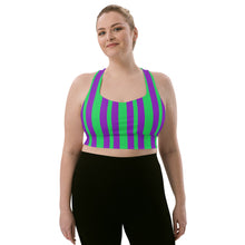 Load image into Gallery viewer, Joke On You Longline sports bra
