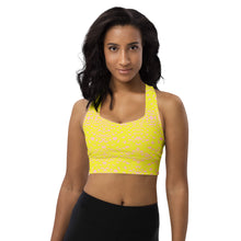 Load image into Gallery viewer, Cotton Candy Longline sports bra
