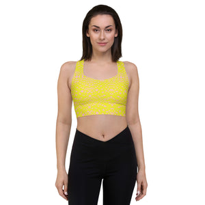 Cotton Candy Longline sports bra