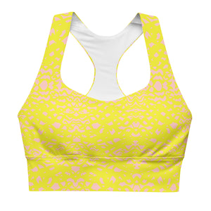 Cotton Candy Longline sports bra