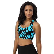 Load image into Gallery viewer, January Blues Longline sports bra
