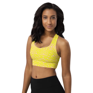 Cotton Candy Longline sports bra