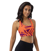 Load image into Gallery viewer, WILD Longline sports bra
