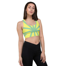 Load image into Gallery viewer, GrATITUDE Longline sports bra
