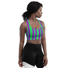 Load image into Gallery viewer, Joke On You Longline sports bra
