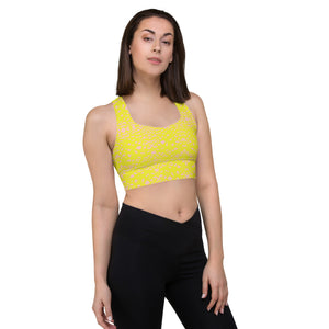 Cotton Candy Longline sports bra